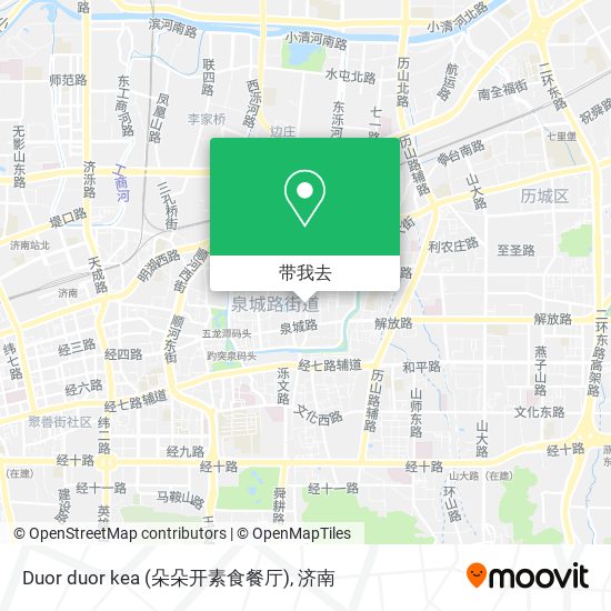 Duor duor kea (朵朵开素食餐厅)地图