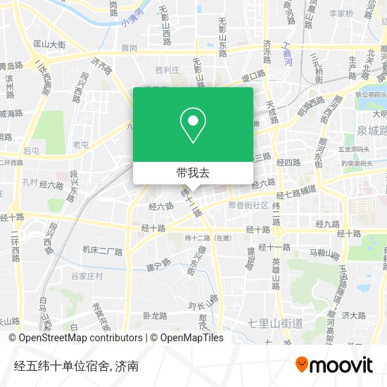 经五纬十单位宿舍地图