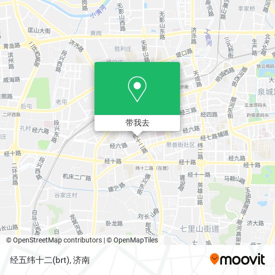 经五纬十二(brt)地图