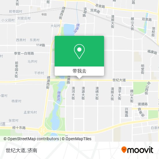 世纪大道地图