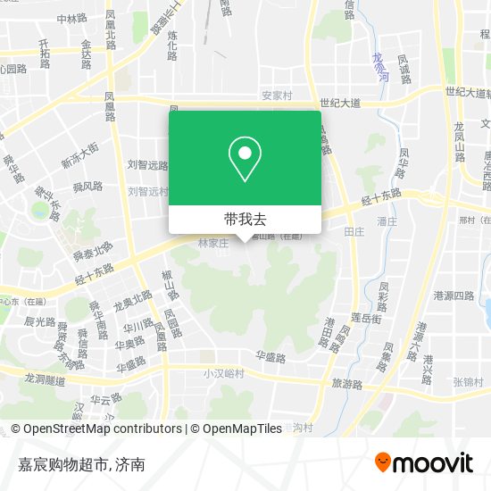 嘉宸购物超市地图