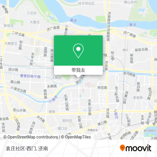 袁庄社区-西门地图