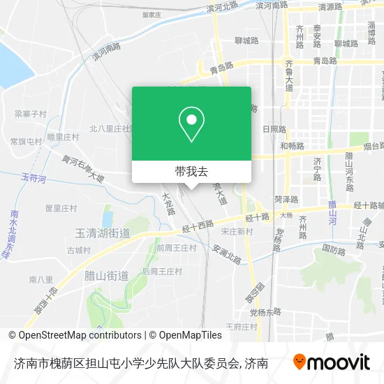 济南市槐荫区担山屯小学少先队大队委员会地图