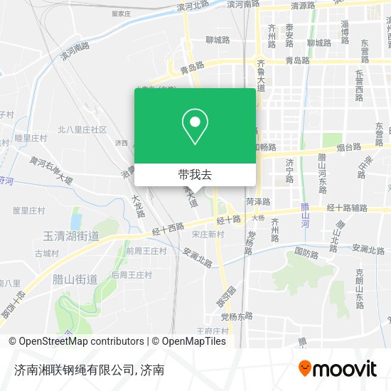 济南湘联钢绳有限公司地图