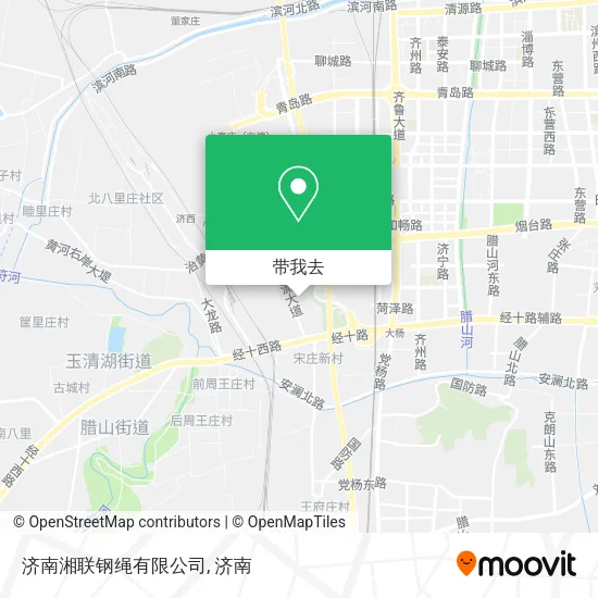 济南湘联钢绳有限公司地图