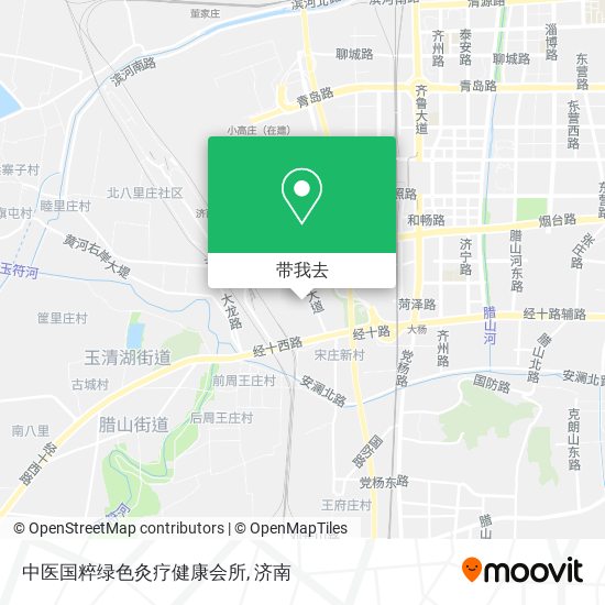 中医国粹绿色灸疗健康会所地图