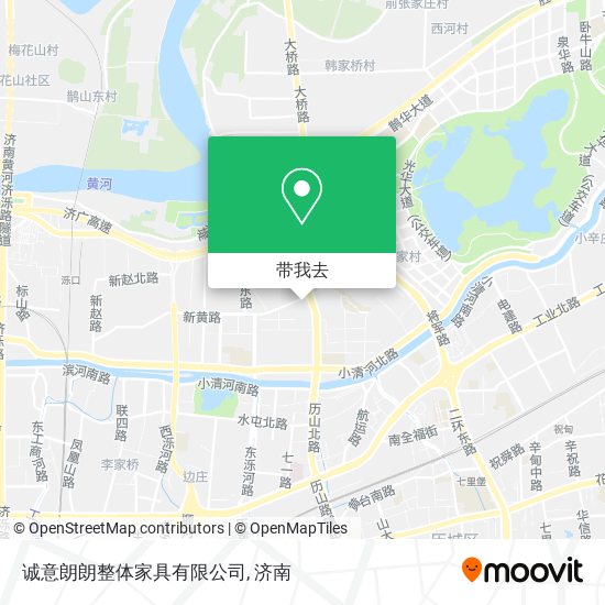诚意朗朗整体家具有限公司地图