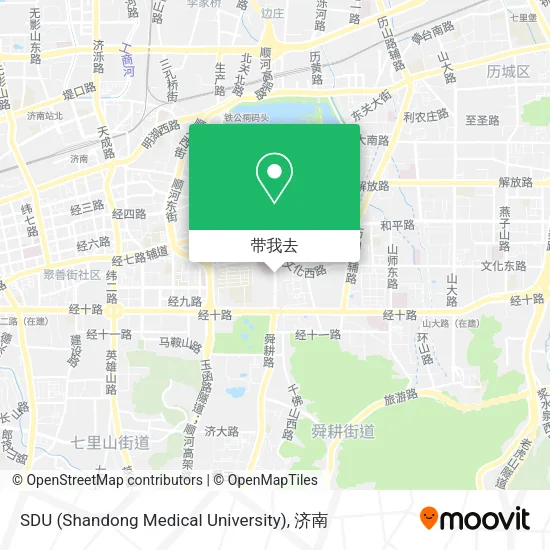 SDU (Shandong Medical University)地图