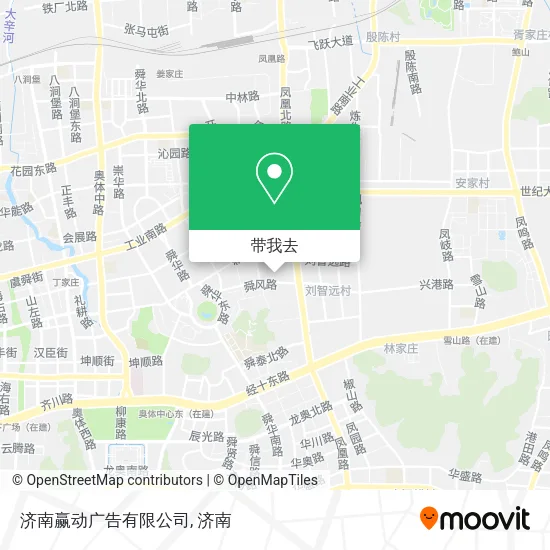 济南赢动广告有限公司地图