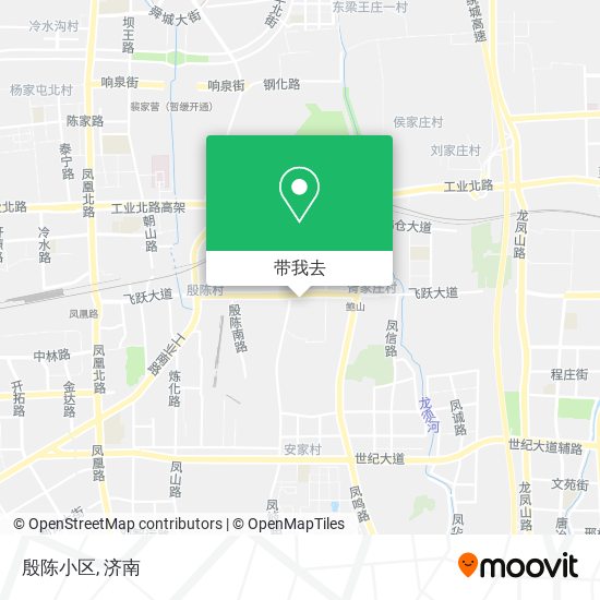 殷陈小区地图