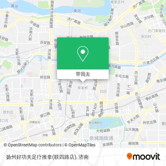 扬州好功夫足疗推拿(联四路店)地图