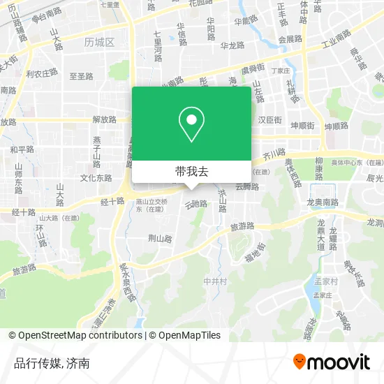 品行传媒地图