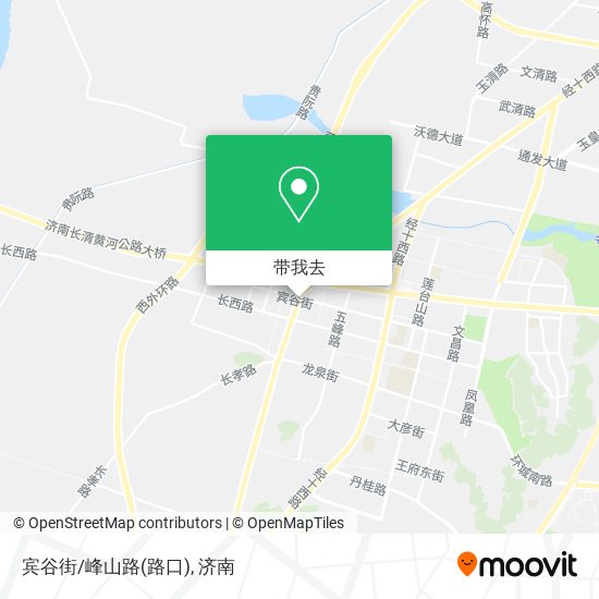 宾谷街/峰山路(路口)地图