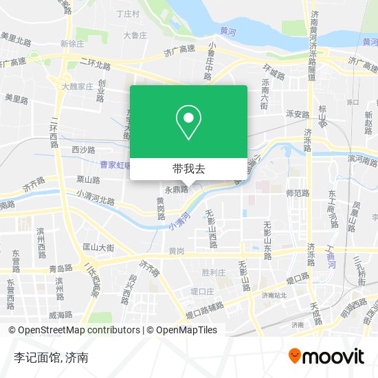 李记面馆地图