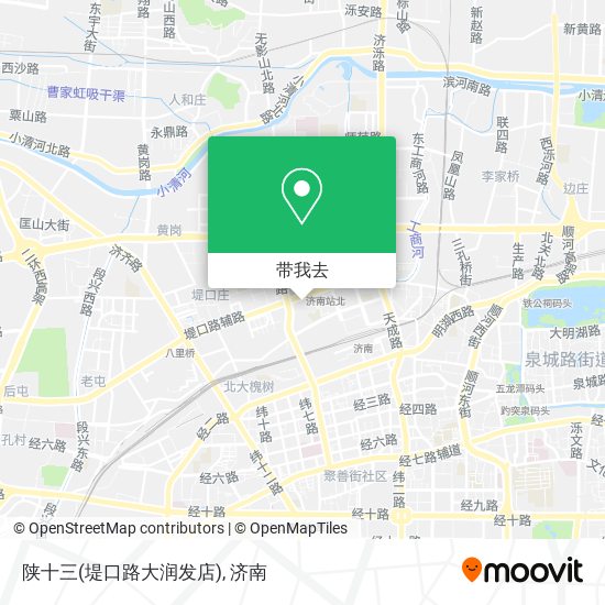 陕十三(堤口路大润发店)地图