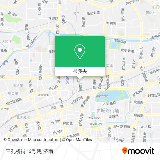 三孔桥街16号院地图