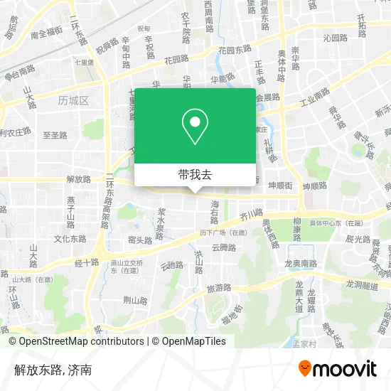 解放东路地图