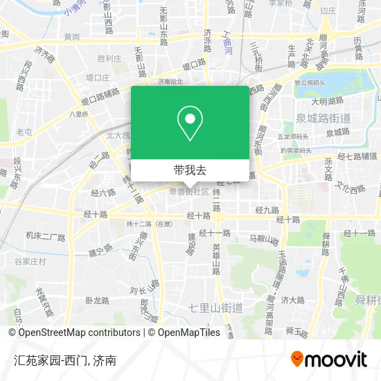 汇苑家园-西门地图