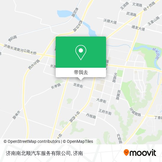 济南南北顺汽车服务有限公司地图