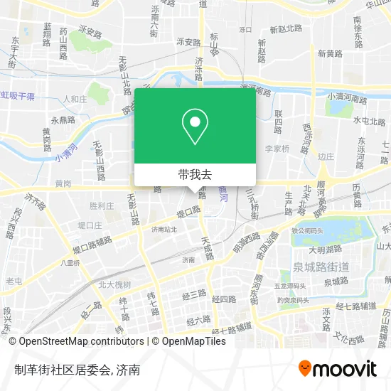 制革街社区居委会地图