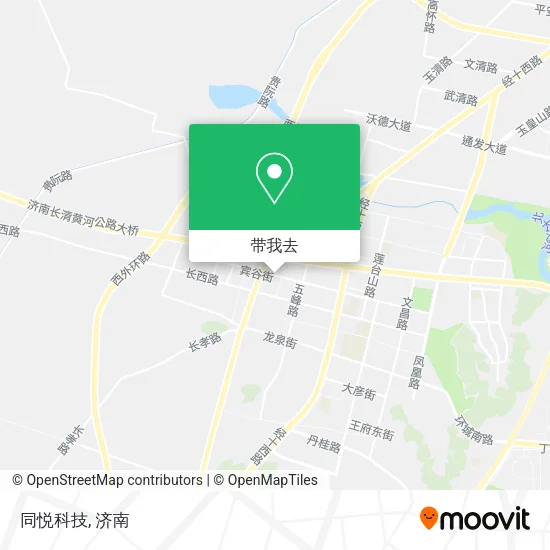 同悦科技地图