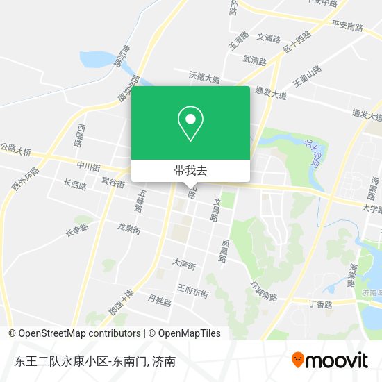 东王二队永康小区-东南门地图