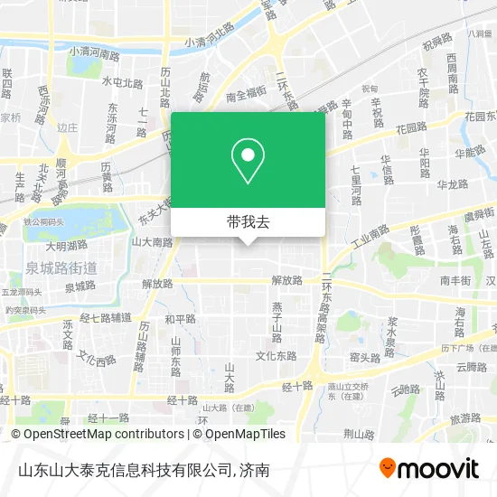 山东山大泰克信息科技有限公司地图