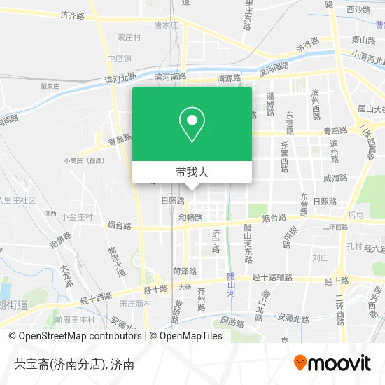 荣宝斋(济南分店)地图