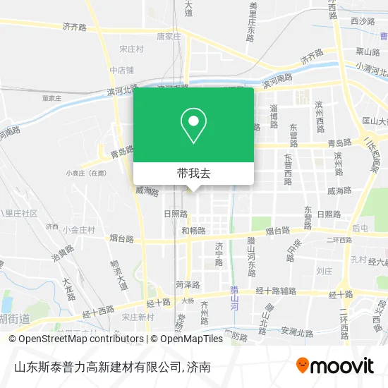山东斯泰普力高新建材有限公司地图