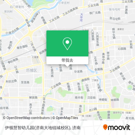 伊顿慧智幼儿园(济南大地锐城校区)地图
