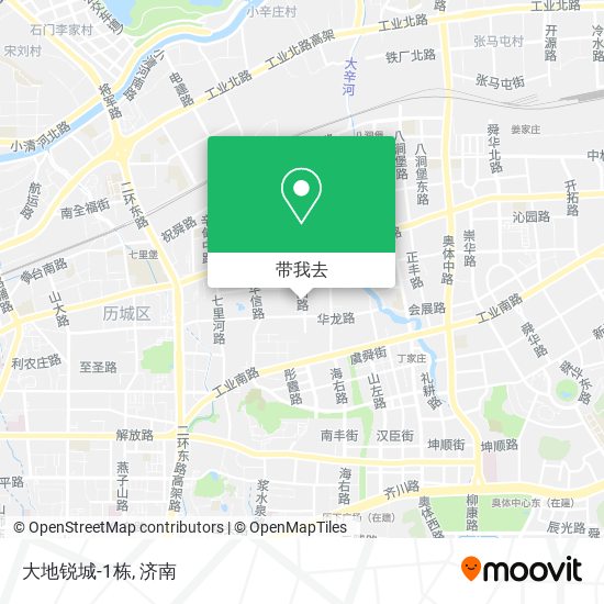 大地锐城-1栋地图