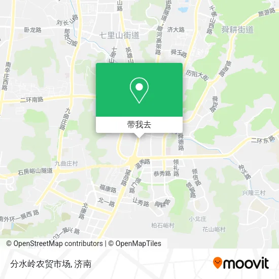 分水岭农贸市场地图