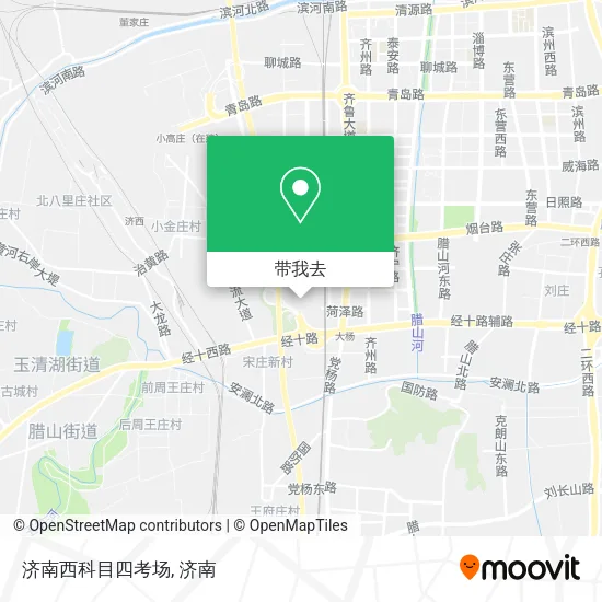 济南西科目四考场地图
