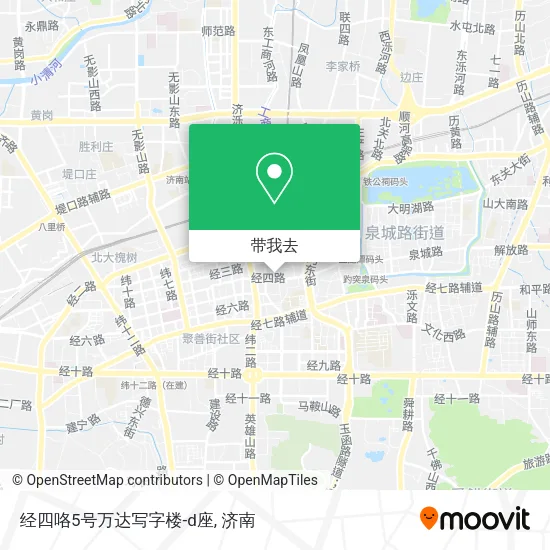 经四咯5号万达写字楼-d座地图