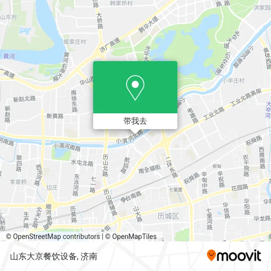 山东大京餐饮设备地图