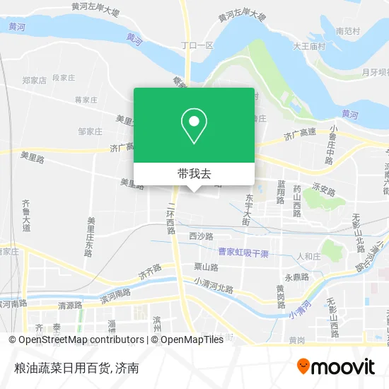 粮油蔬菜日用百货地图