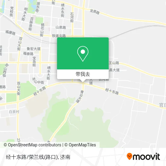 经十东路/荣兰线(路口)地图