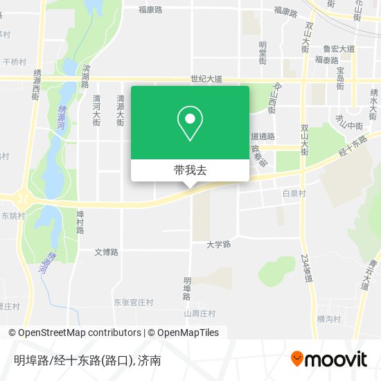 明埠路/经十东路(路口)地图