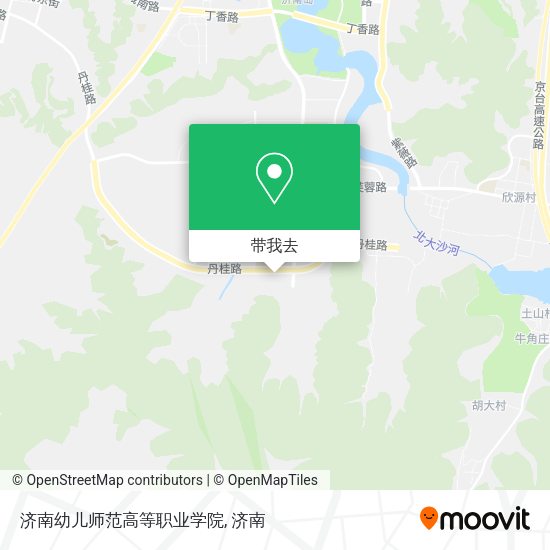济南幼儿师范高等职业学院地图