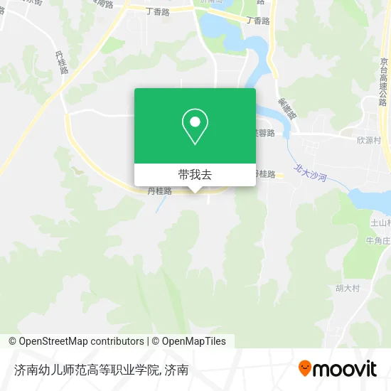 济南幼儿师范高等职业学院地图