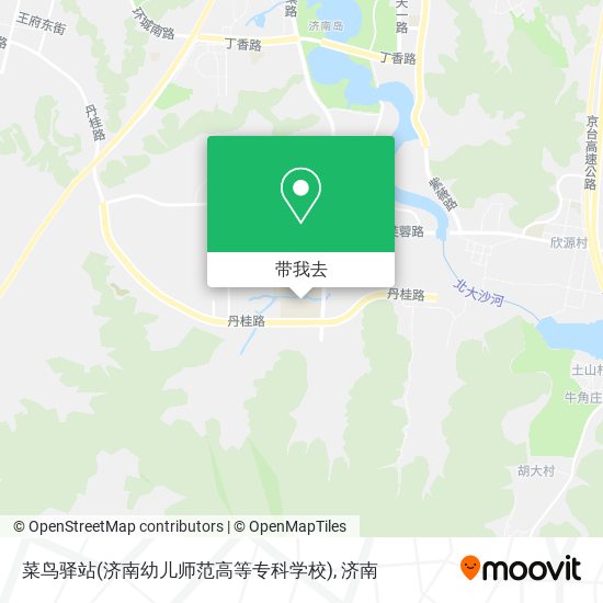 菜鸟驿站(济南幼儿师范高等专科学校)地图