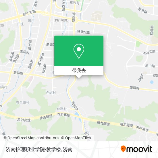 济南护理职业学院-教学楼地图