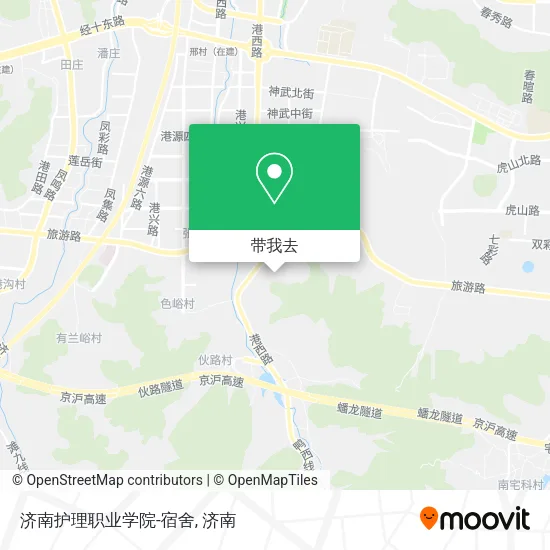 济南护理职业学院-宿舍地图