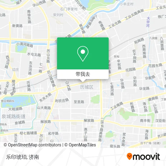 乐印琥珀地图