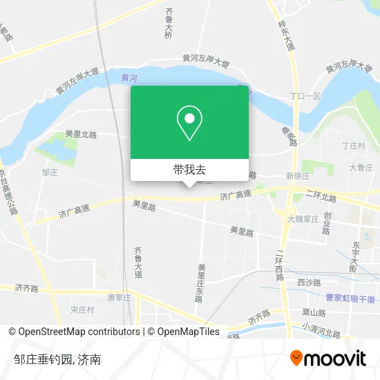 邹庄垂钓园地图