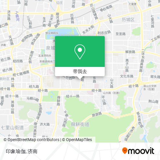 印象瑜伽地图