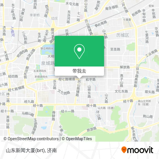 山东新闻大厦(brt)地图