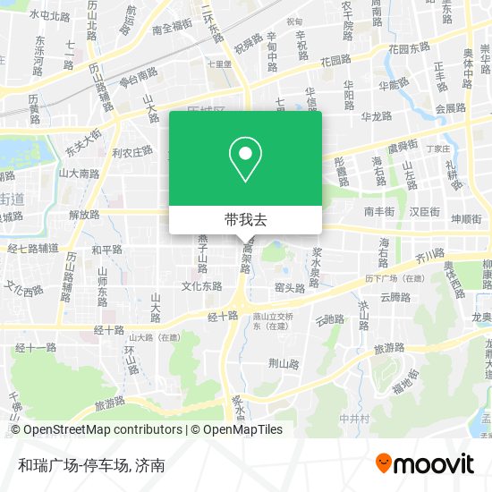 和瑞广场-停车场地图