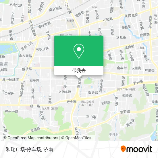 和瑞广场-停车场地图