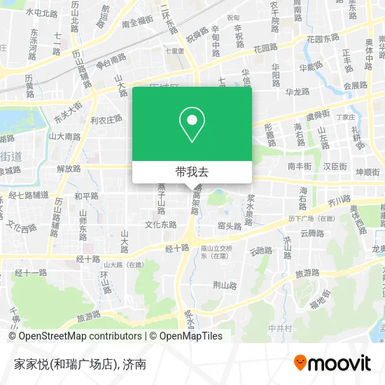 家家悦(和瑞广场店)地图